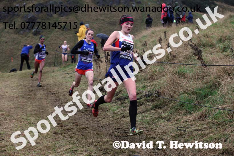 Senior womens Great Edinburgh Cross Country. Photo: David T. Hewitson/Sports for All Pics
